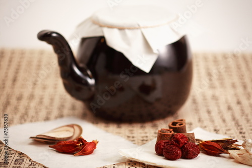 한국 전통 한약 재료 