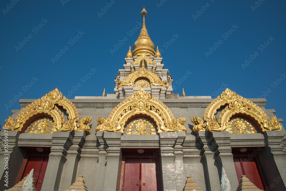 Fototapeta premium Places of worship Buddha Relics Pagoda...