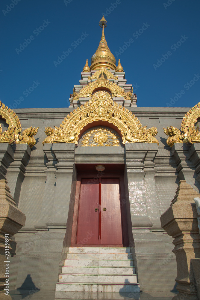 Fototapeta premium Places of worship Buddha Relics Pagoda...