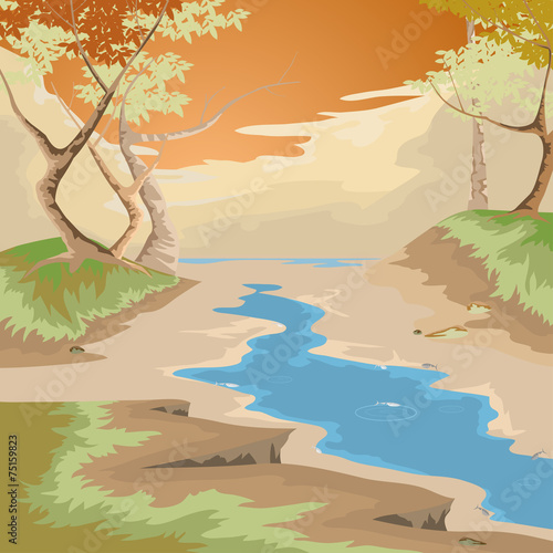 Drought and forest