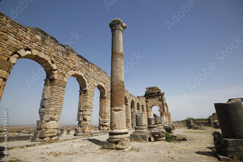 Roman ruins of Volubis, Morocco