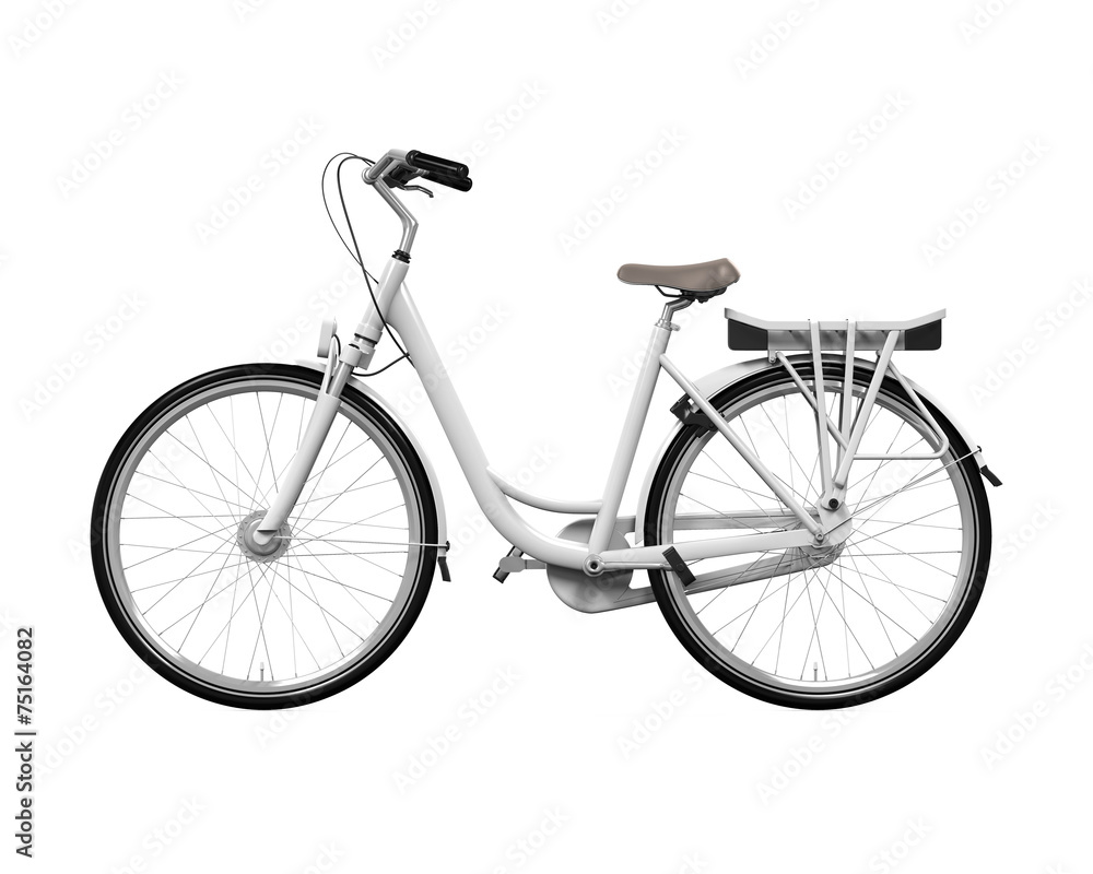 Fototapeta premium Bicycle Isolated