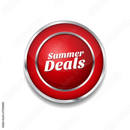 Summer Deals Red Vector Icon Button Free Download Summer Deals Red Vector Icon Button - GFXLoad