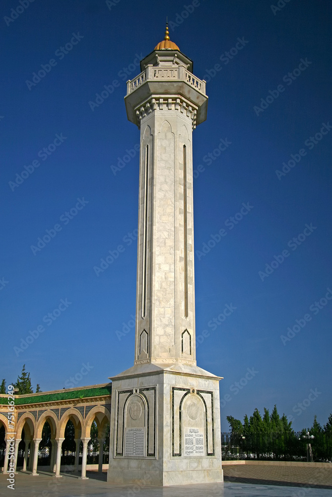 Fototapeta premium Bourguiba Moschee, Monastir, Tunesien