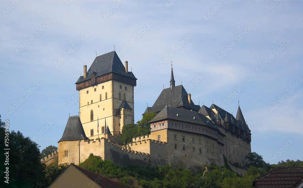 Karlštejn Castle in Czech Republic