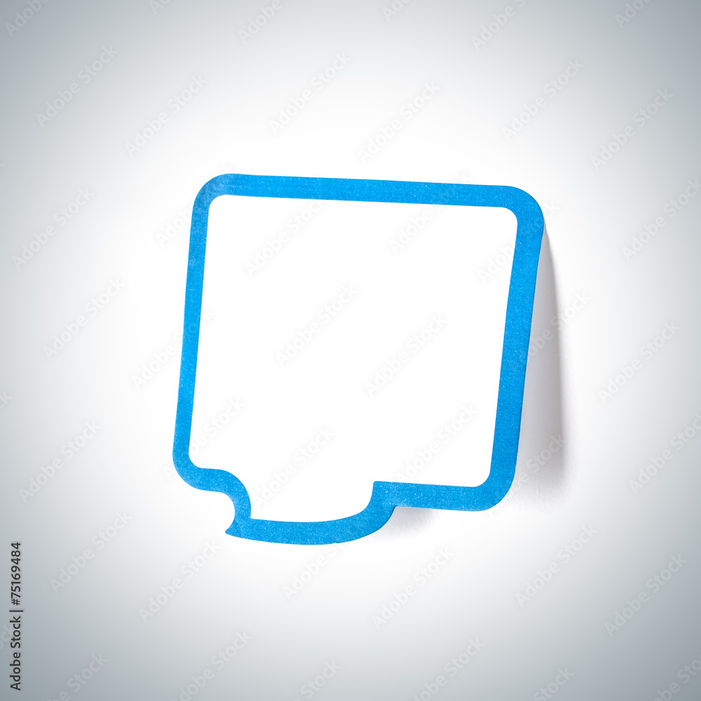 Speech bubble sticky notes. With radial gradient background. Speech bubble sticky notes. With radial gradient background.