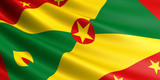 Grenada flag.