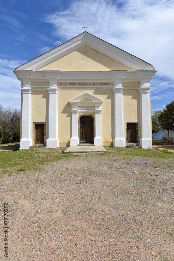 Fototapeta premium Eglise de Pioggiola