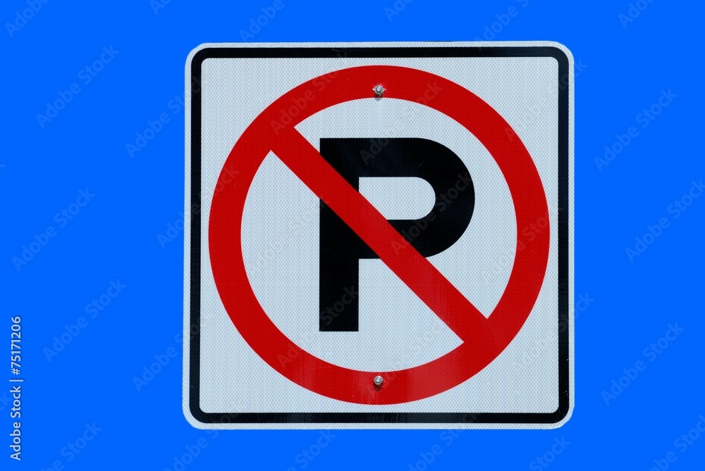 no parking sign no parking sign