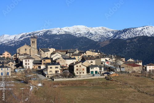 Village de montagne,Les Angles,Pyrénées orientales © arenysam