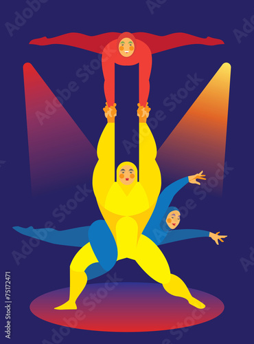 circus acrobats