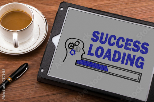 success loading concept