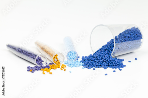 Obraz na płótnie plastic granules