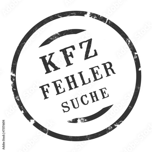 sk321 - KFZ-Stempel - Kfz Fehlersuche kfz82 g2809