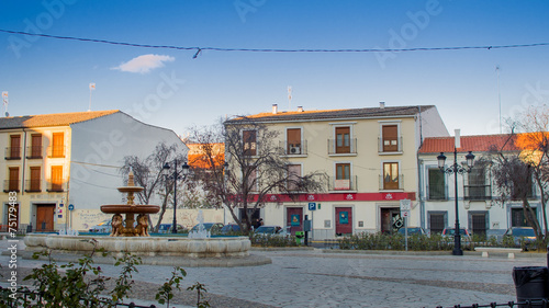 Vista urbana de Illescas,Toledo,España