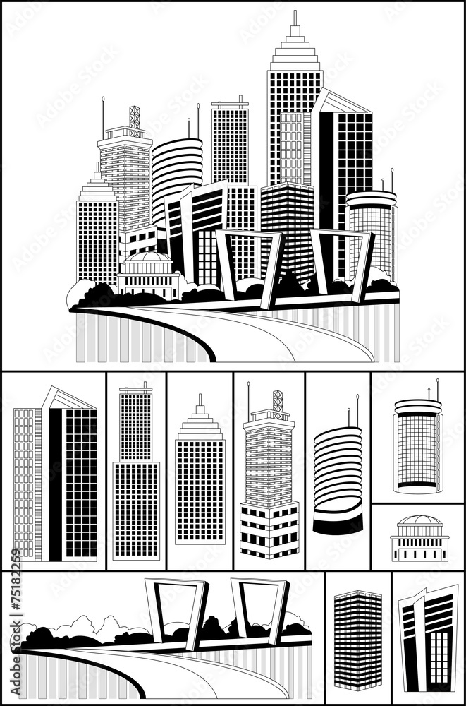 Modern metropolis Modern metropolis