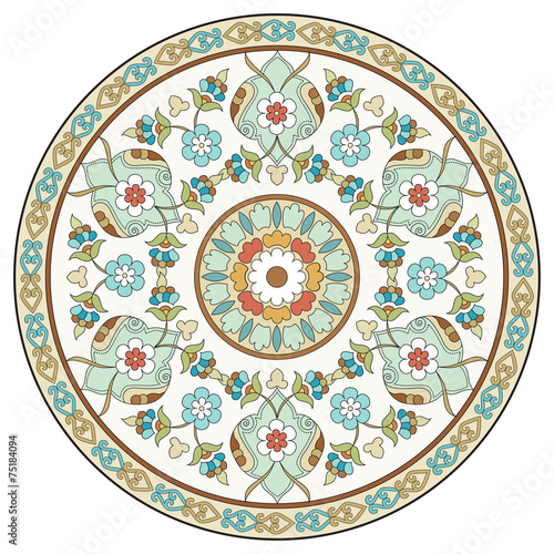 artistic ottoman pattern series ten