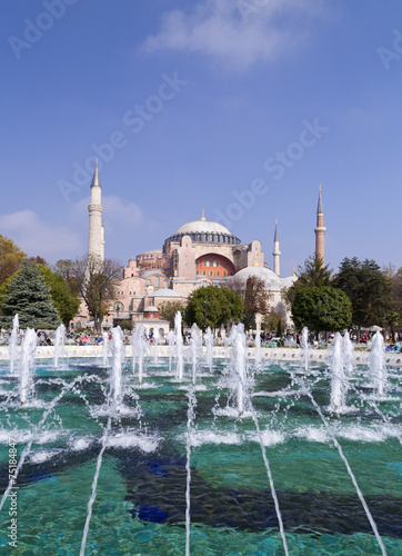 Canvas Print Hagia Sophia, Istanbul, Turkey