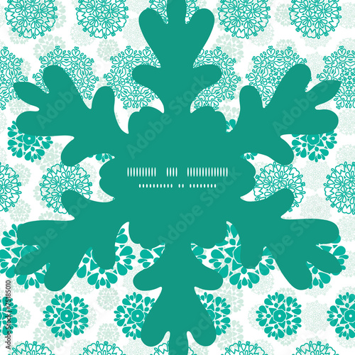 Vector abstract green decorative circles stars striped Christmas