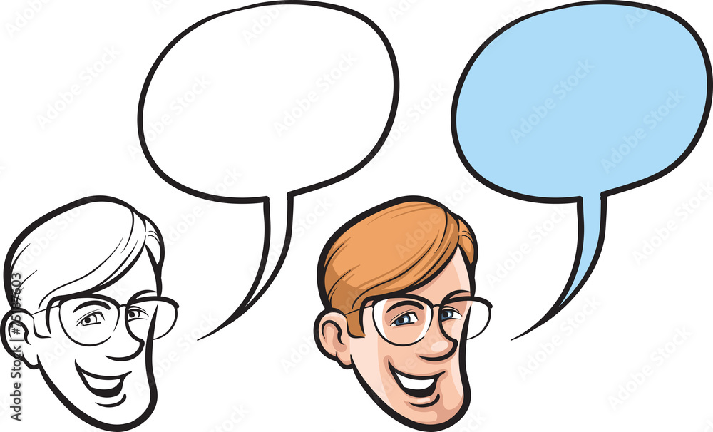 cartoon smiling student face cartoon smiling student face