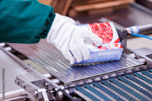 Tableau sur toile food packing