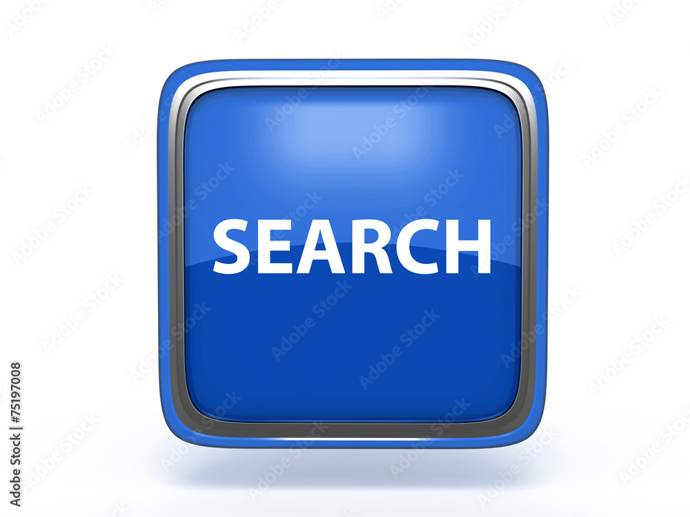 search square icon on white background search square icon on white background
