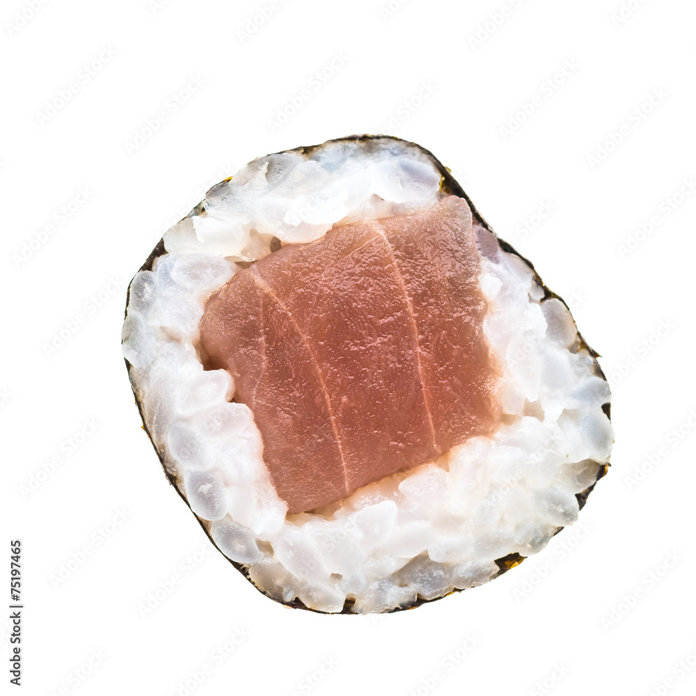 Tuna sushi roll Tuna sushi roll