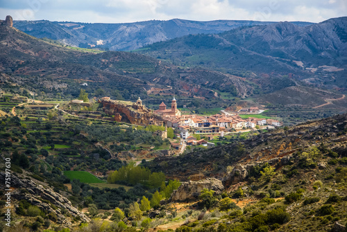 Cuevas de Canart, Teruel, Aragon, Spain photo