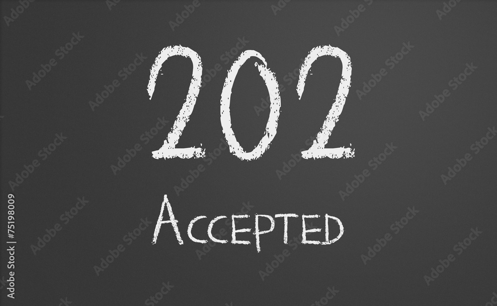 HTTP Status code 202 Accepted HTTP Status code 202 Accepted