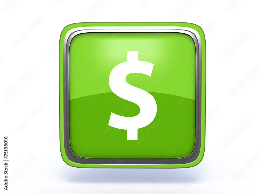 money square icon on white background money square icon on white background