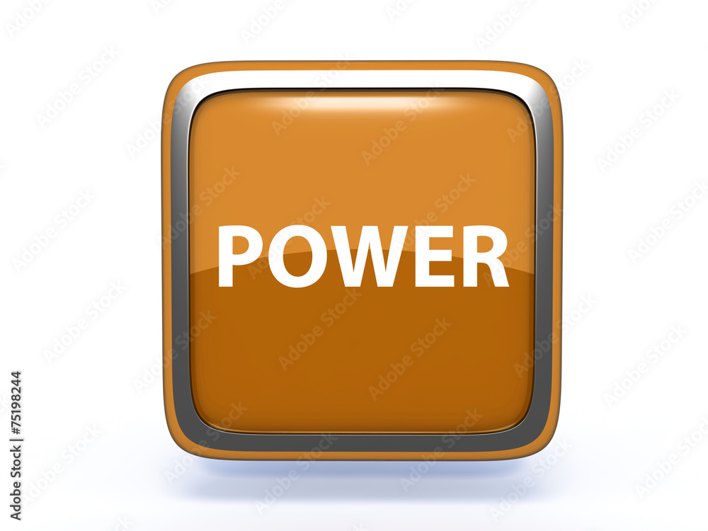 power square icon on white background power square icon on white background