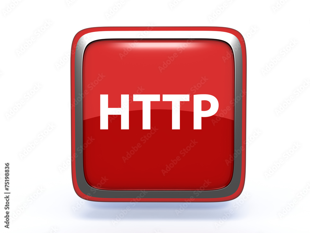 http square icon on white background http square icon on white background