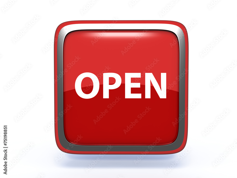 open square icon on white background open square icon on white background