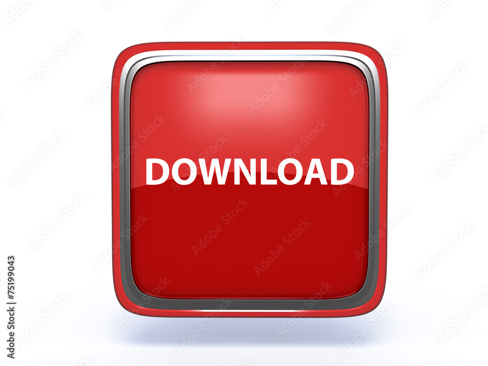 download square icon on white background download square icon on white background