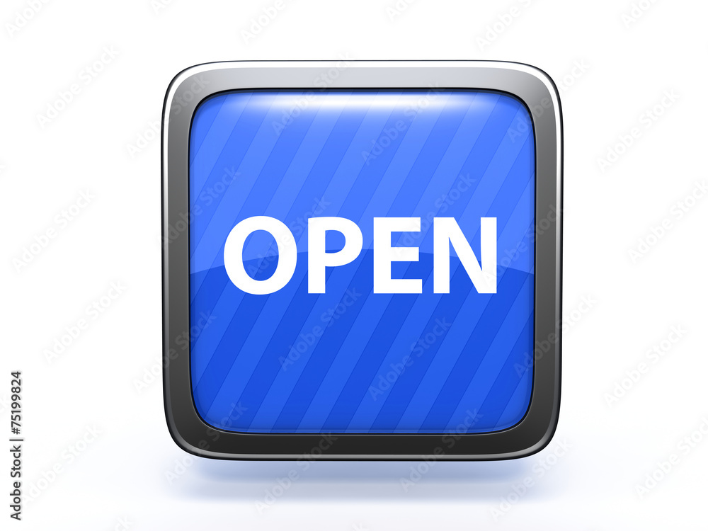 open square icon on white background open square icon on white background