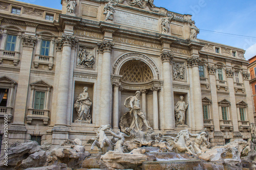 Fontana di Trevi (Trevi Brunnen, Trevi Fountain) Rome