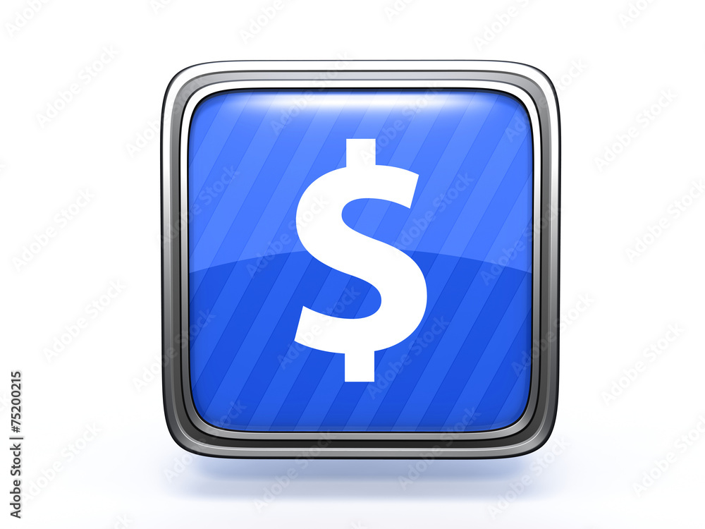money square icon on white background money square icon on white background