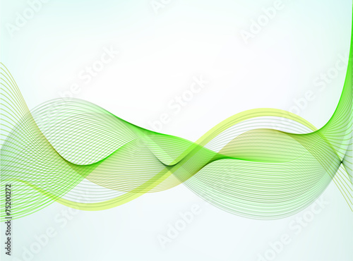 Abstract Wave Background