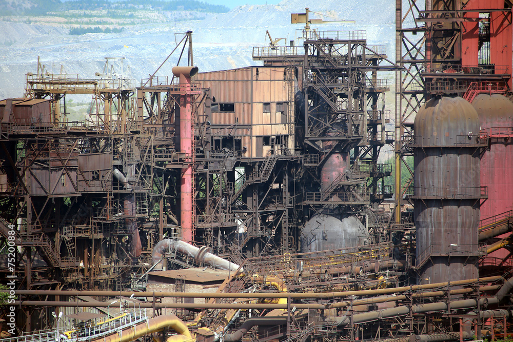 Iron and Steel Works. Satka