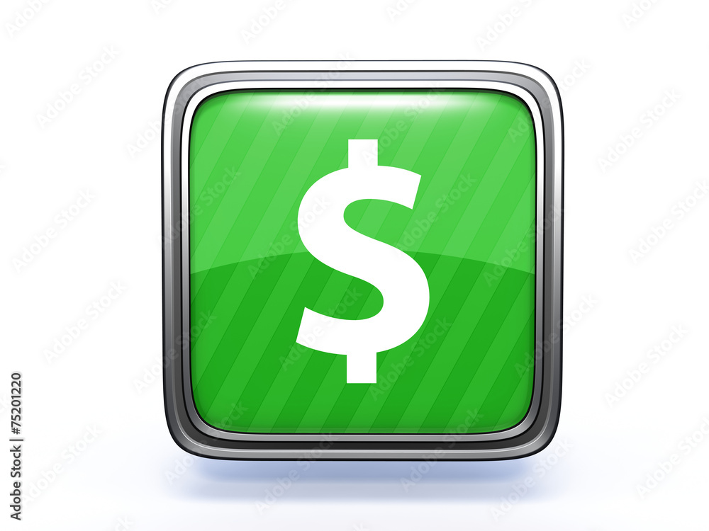 money square icon on white background money square icon on white background