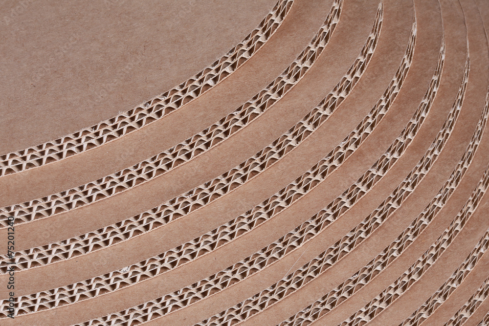 Naklejka premium texture of cardboard