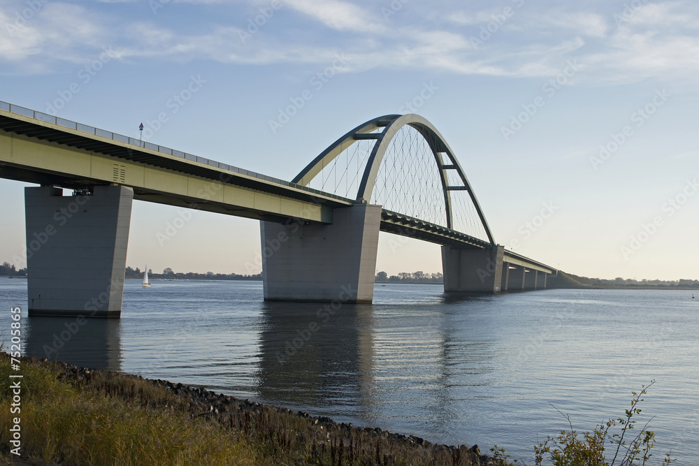 Brücke über Fehmarnsund - Vogelfluglinie, Deutschland