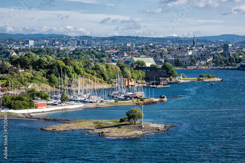 Blick auf Oslo