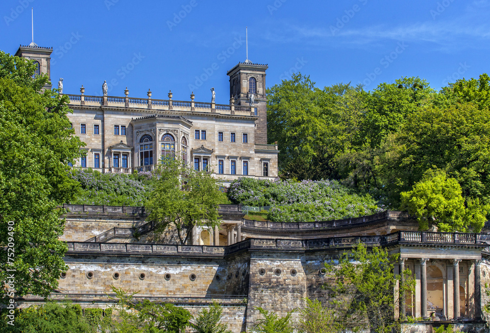 Obraz premium Schloss Albrechtsberg in Dresden