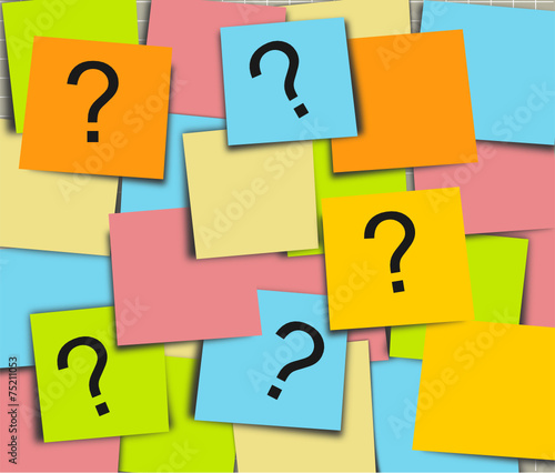 Post-it point interrogation