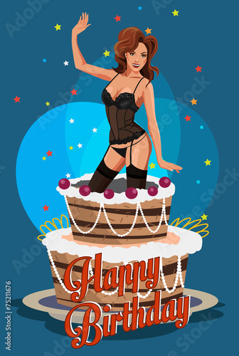 Cake girl