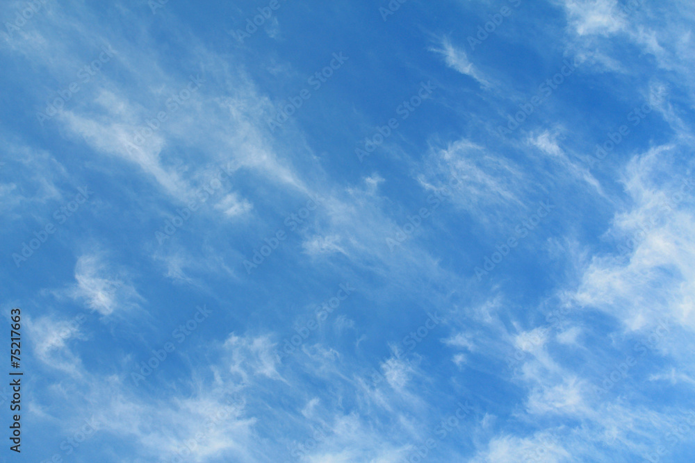 Fototapeta premium Clouds in the blue sky