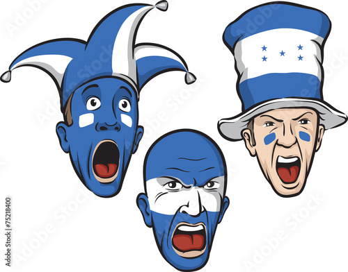 football fans from Honduras