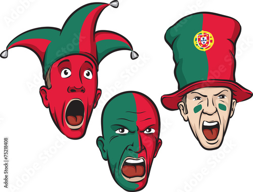 football fans from Portugal