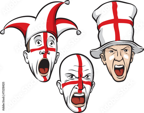 football fans from England